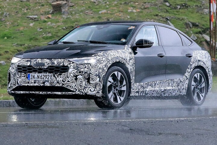 Spyshots Audi E-tron en E-tron Sportback