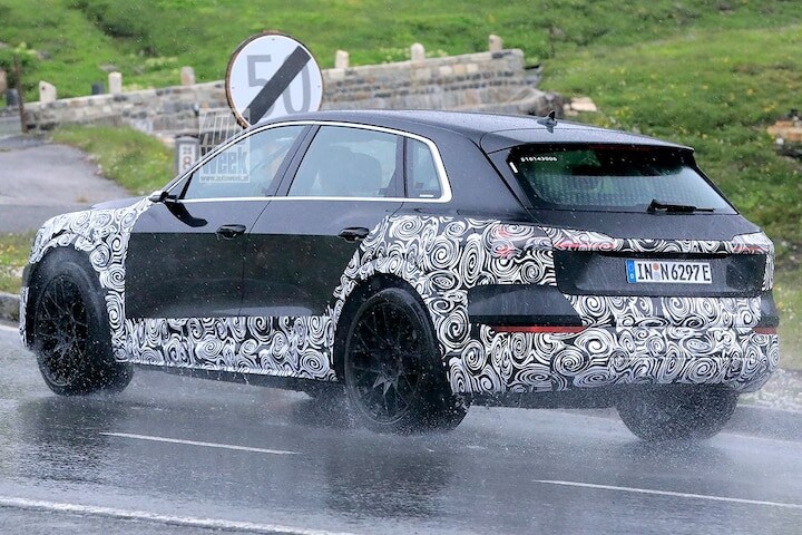 Spyshots Audi E-tron en E-tron Sportback