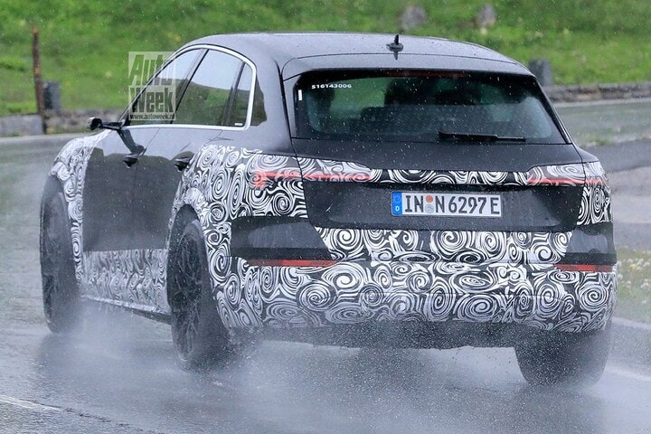 Spyshots Audi E-tron en E-tron Sportback
