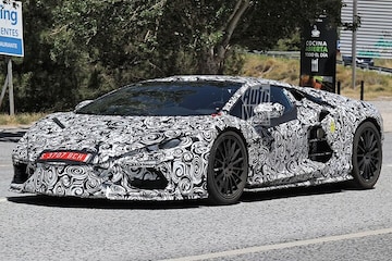 Spyshots Lamborghini Aventador-opvolger