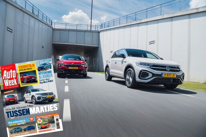 Autoweek 28 2022 dubbeltest C4 T-Roc met cover
