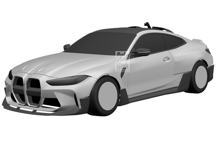 BMW M4 patent