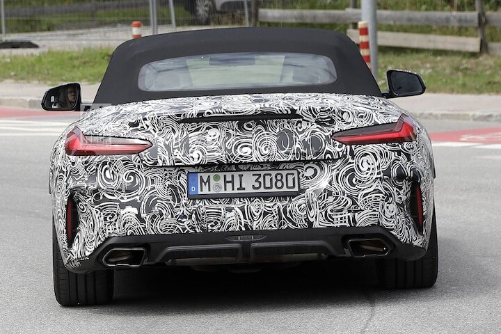 Spyshots BMW Z4 facelift