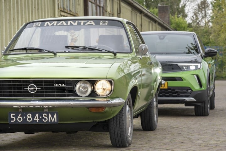 Opel Mokka ontmoet Manta A