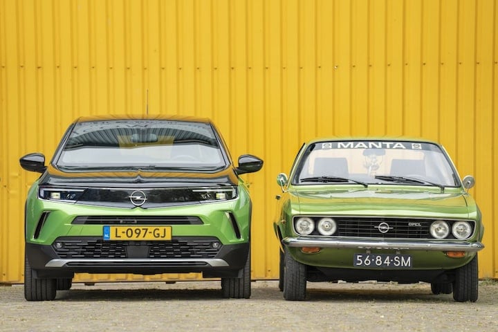 Opel Mokka ontmoet Manta