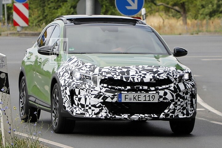 Spyshots Kia XCeed facelift