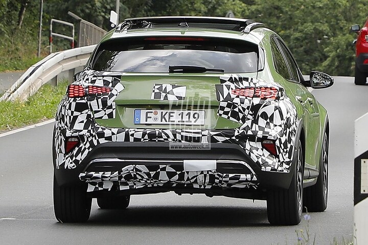 Spyshots Kia XCeed facelift