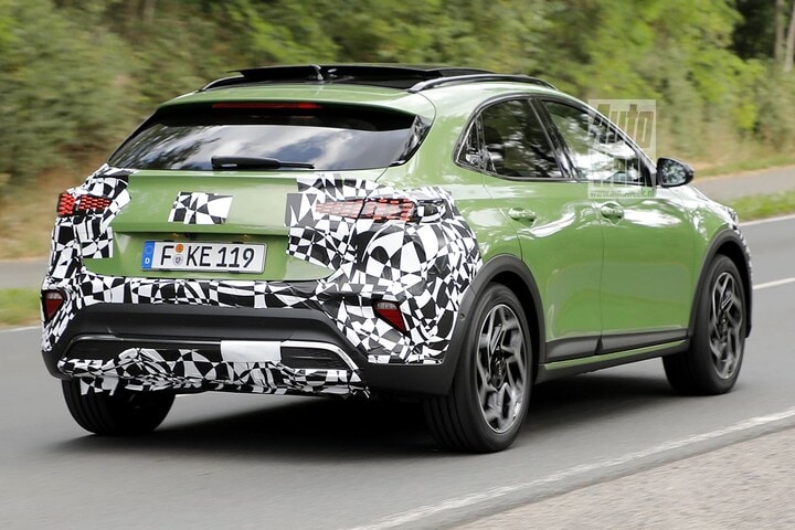 Spyshots Kia XCeed facelift