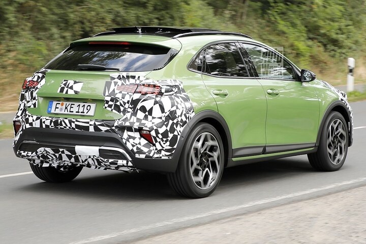 Spyshots Kia XCeed facelift