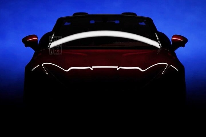 MG Cyberster teaser