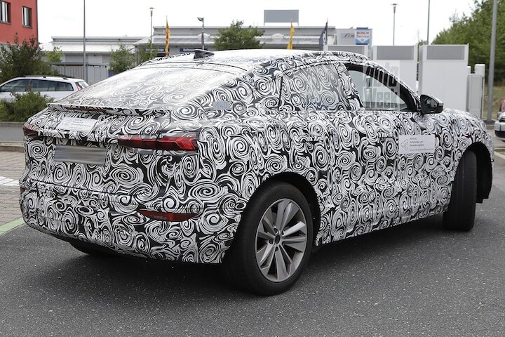 Spyshots Audi Q6 E-tron Sportback