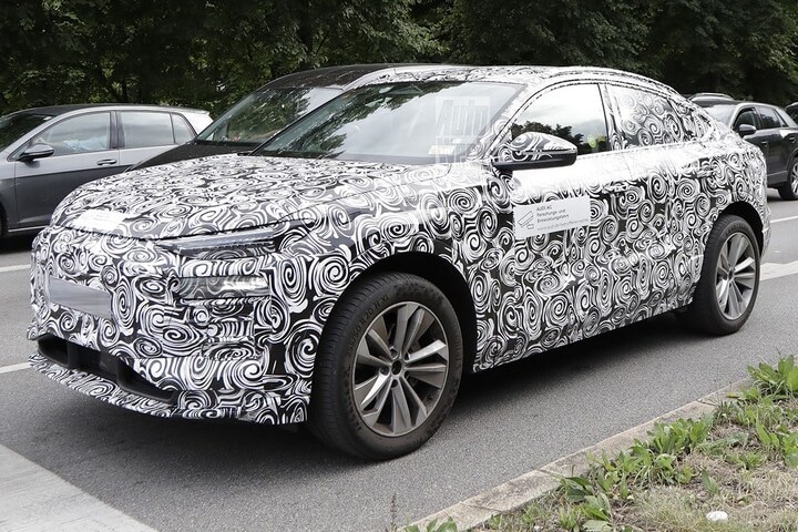 Spyshots Audi Q6 E-tron Sportback