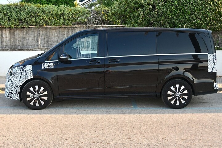 Spyshots Mercedes-Benz EQV