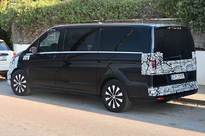 Spyshots Mercedes-Benz EQV