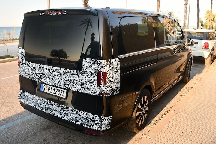 Spyshots Mercedes-Benz EQV