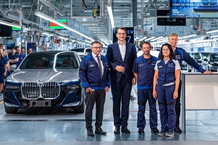 BMW 7-serie productie