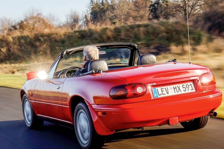 Test Mazda MX-5 - op pad met alle vier generaties