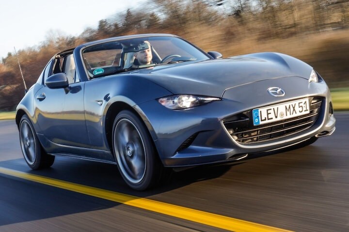 Test Mazda MX-5 - op pad met alle vier generaties