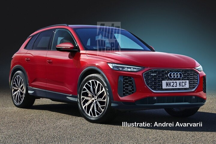 Audi Q5 - Illustratie: Andrei Avarvarii