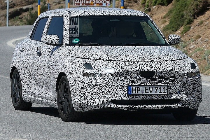 Spyshots Suzuki Swift