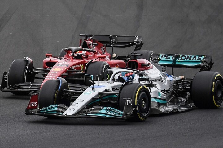 Mercedes Ferrari Formule 1 Hongarije ANP