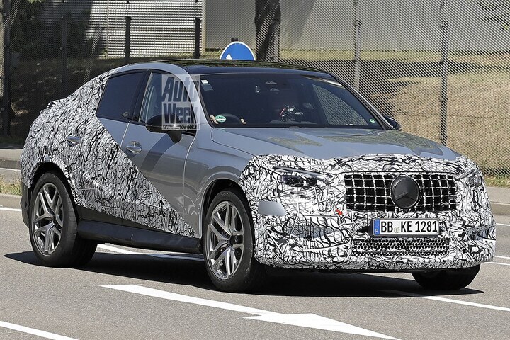 Spyshots Mercedes-AMG GLC 63 Coupe
