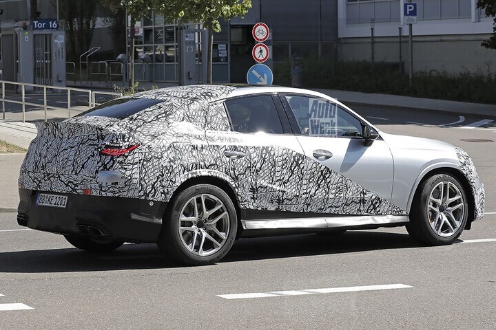 Spyshots Mercedes-AMG GLC 63 Coupe
