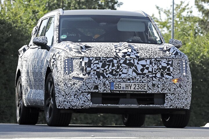 Spyshots Kia EV9