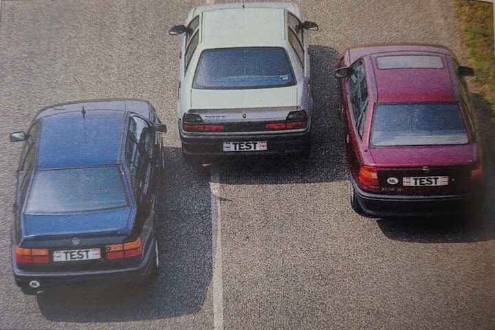 Opel Astra, Renault 19, Volkswagen Vento