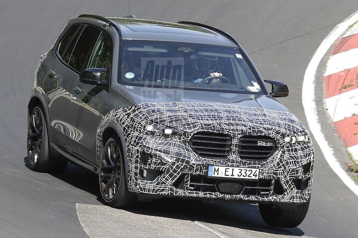 BMW X5 M spyshots
