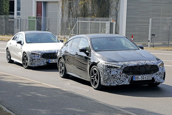 Spyshots Mercedes-Benz CLA
