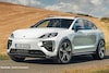 Porsche Macan EV (illustratie: Andrei Avarvarii)