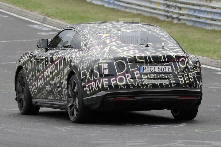 Rolls-Royce Spectre spyshots