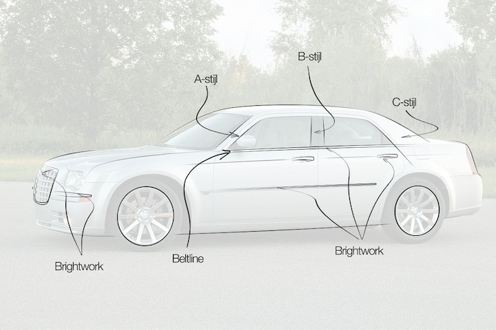 Dit is het jargon van autodesigners: van A-stijl tot brightwork