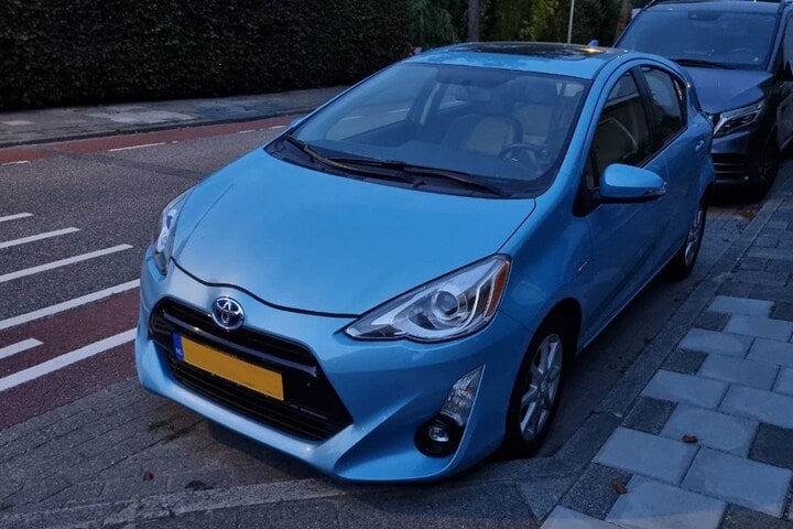 Toyota Prius C In het Wild