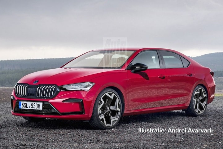 Skoda Superb (Illustratie: Andrei Avarvarii)
