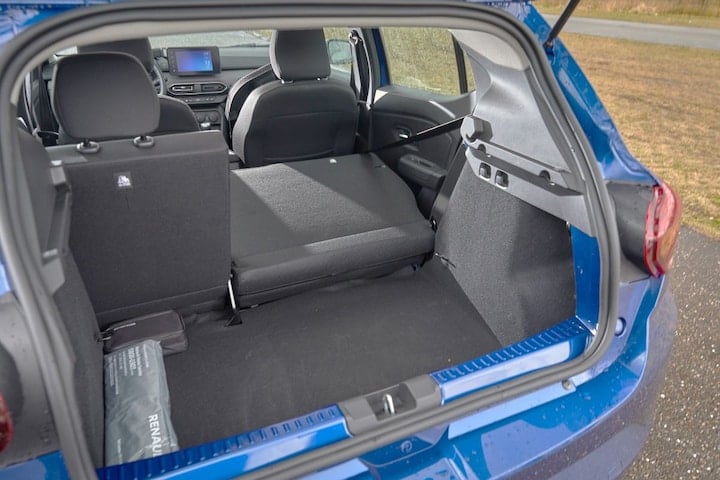Kofferbak Dacia Sandero