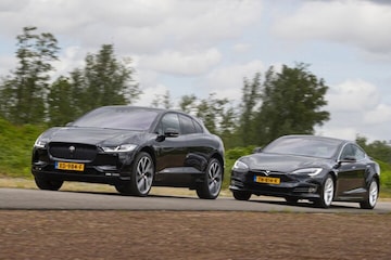 Occasiondubbeltest Tesla Model S - Jaguar iPace