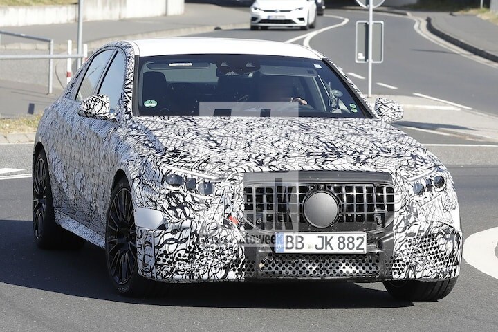 Mercedes-AMG E53 spyshots