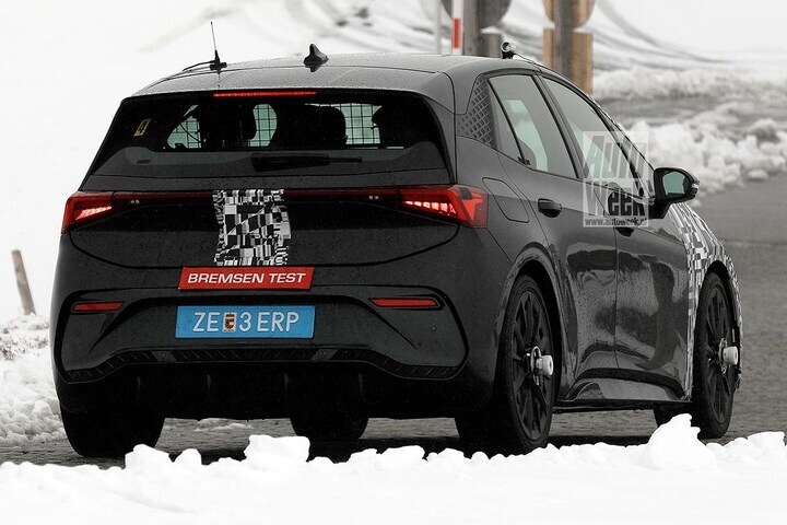 Spyshot Cupra Born facelift