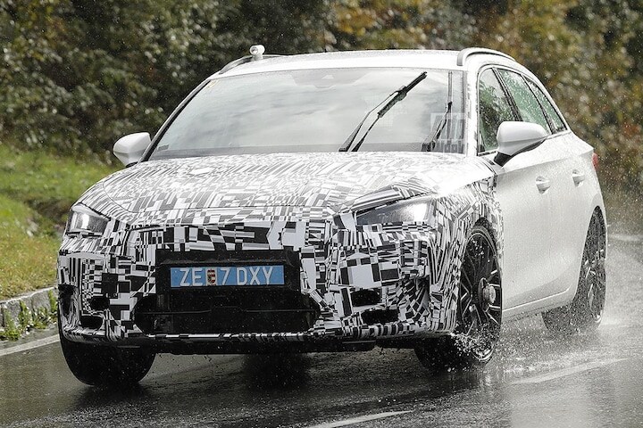 Spyshots Cupra Leon facelift
