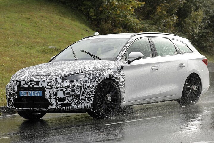 Spyshots Cupra Leon facelift