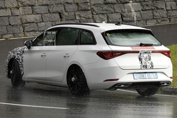 Spyshots Cupra Leon facelift