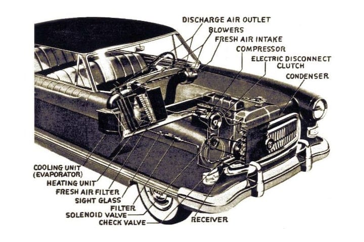 Nash 1954 airconditioning