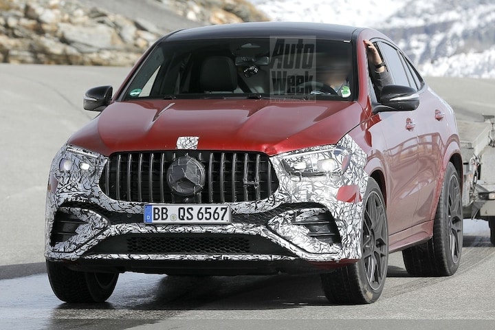 Mercedes-AMG GLE spyshots