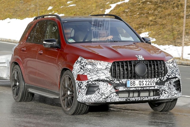 Mercedes-AMG GLE spyshots