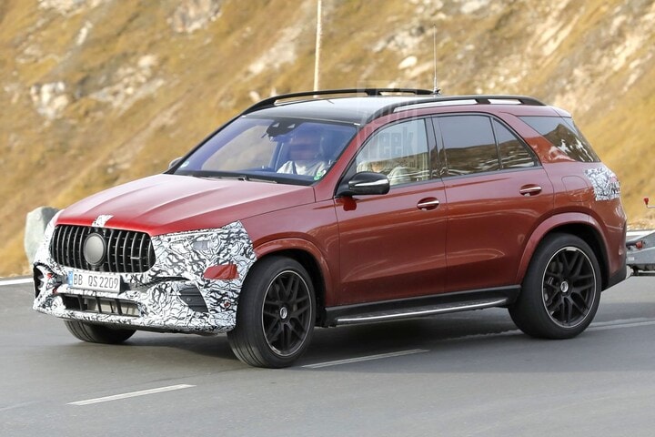 Mercedes-AMG GLE spyshots