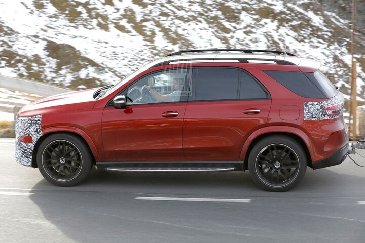 Mercedes-AMG GLE spyshots