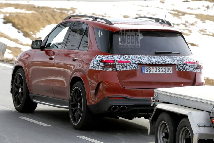 Mercedes-AMG GLE spyshots
