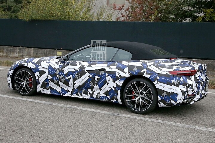 Spyshots Maserati GranCabrio